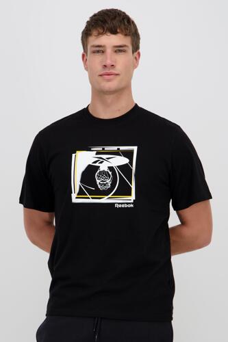 Reebok Graphic Hoop - Negro - Camiseta A