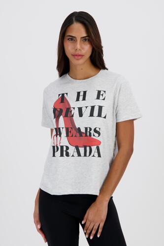 Camiseta Devil Wears Prada - Gris - Cami