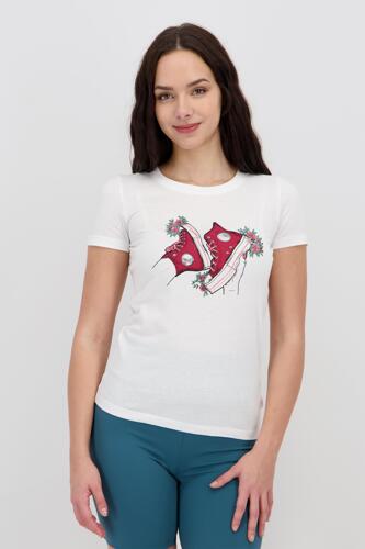 Silver Stamps - Blanco - Camiseta Algodó