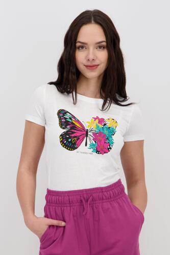 Silver Stamps - Blanco - Camiseta Algodó