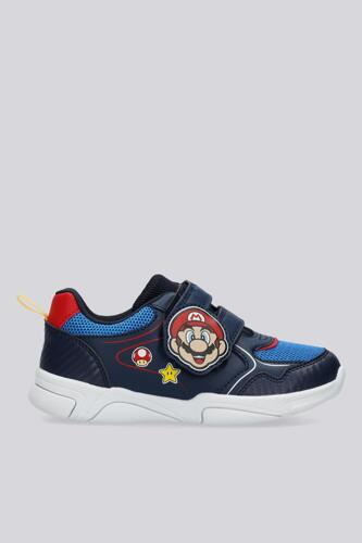 Zapatillas Velcro Mario - Azul - Zapatil