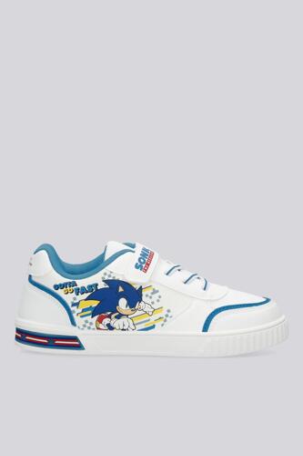 Zapatillas Velcro Sonic - Blanco - Zapat