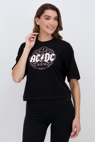 Camiseta Ac/dc - Negro - Camiseta Algodó