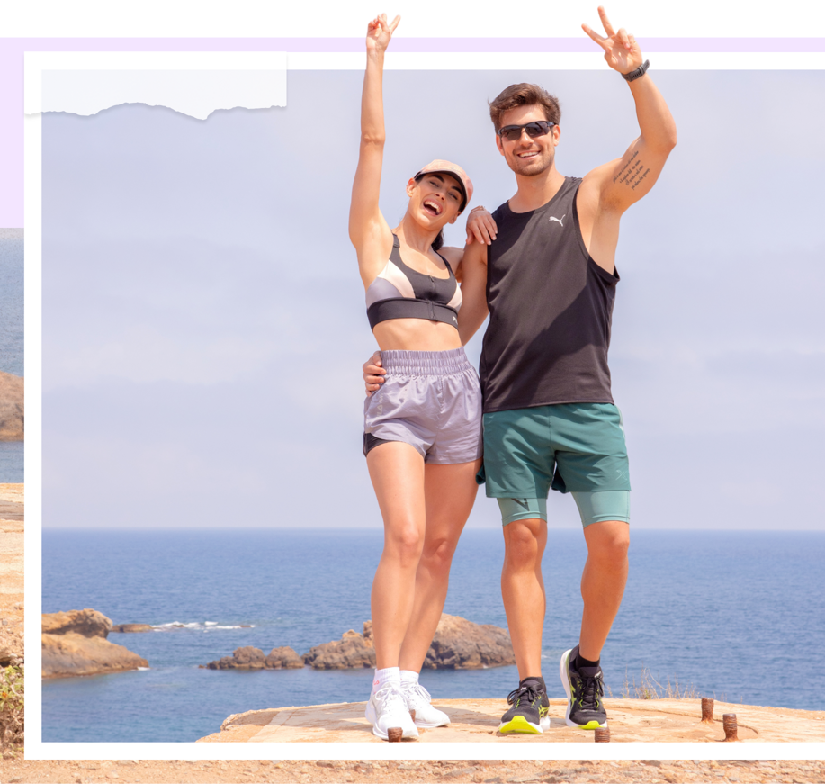Tienda de ropa, zapatillas de deporte y musculación