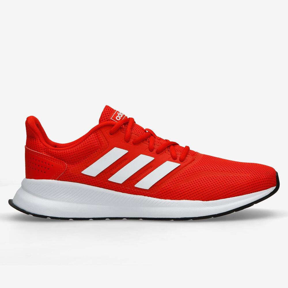 Adidas Falcon - Rojo-Blanco - Running Hombre
