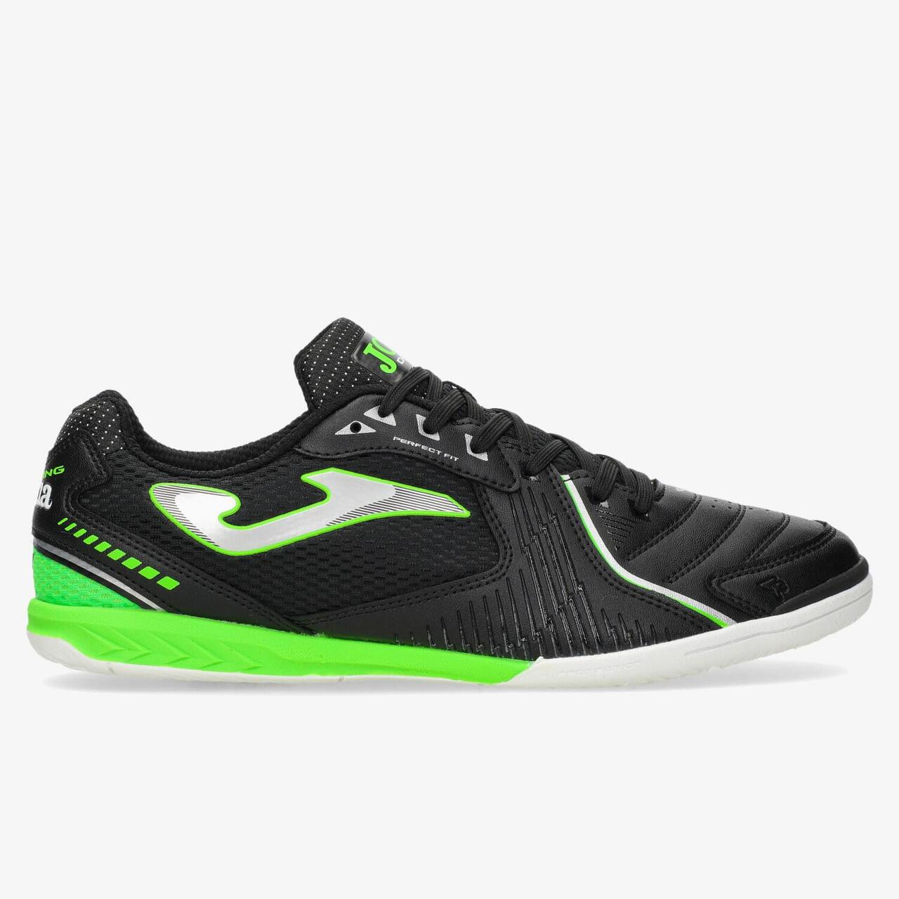 Scarpe Da Calcio A 5 Joma Dribling 2501 - Uomo, Colore Nero, Suola In Gomma Per Indoor