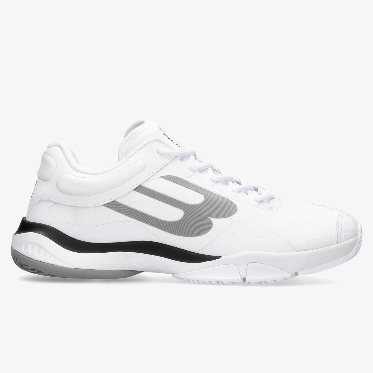 Zapatillas de pádel Mujer - Bullpadel Flow gris blanco