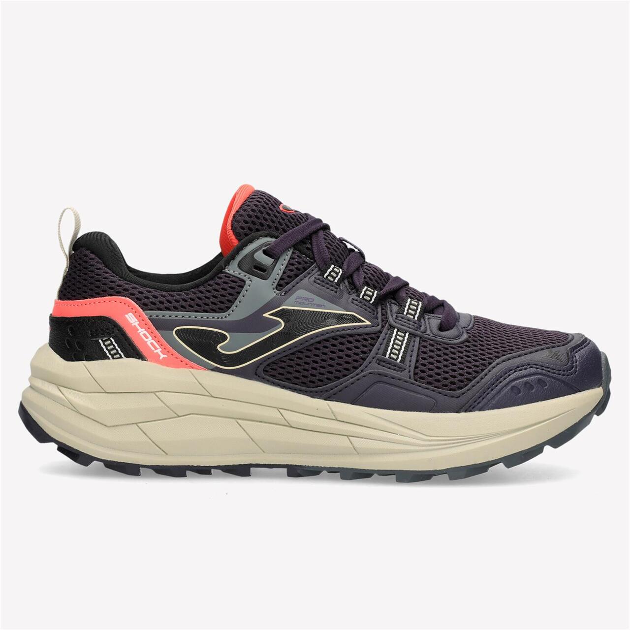 Joma Shock - Granate - Zapatillas Trail Mujer | Sprinter