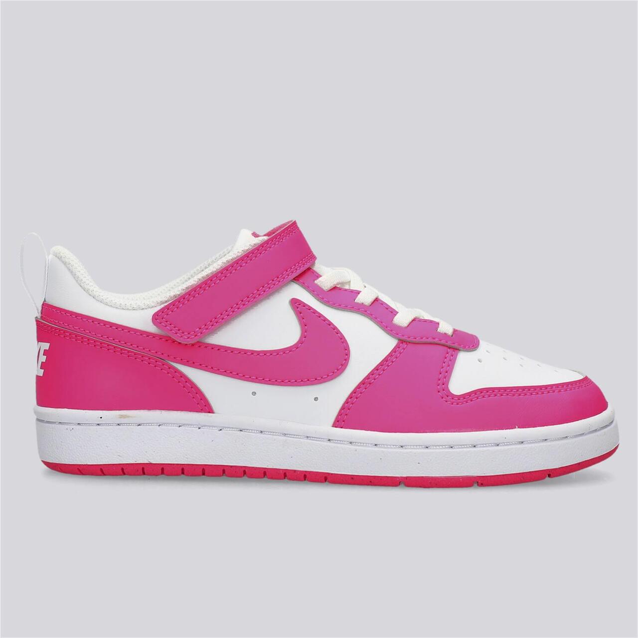 Nike Court Borough Low Recraft Blanco Zapatillas Velcro Niña Sprinter