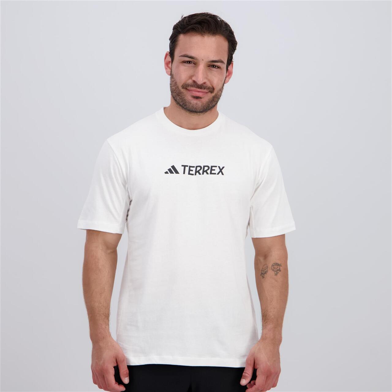 adidas TX Logo - Negro - Camiseta Trekking Hombre | Sprinter | Sprinter