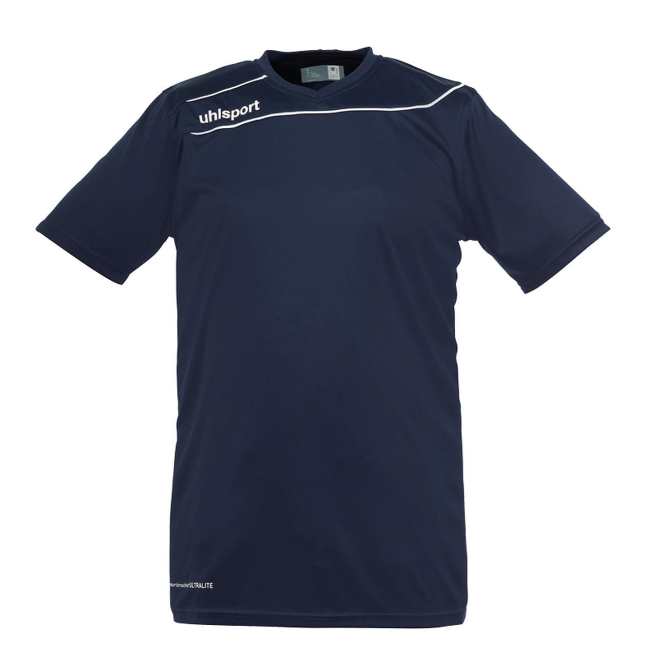 Camiseta Casual Uhlsport Essential Pro Para Hombre - Azul Marino, Talla XXL, Cuello Redondo