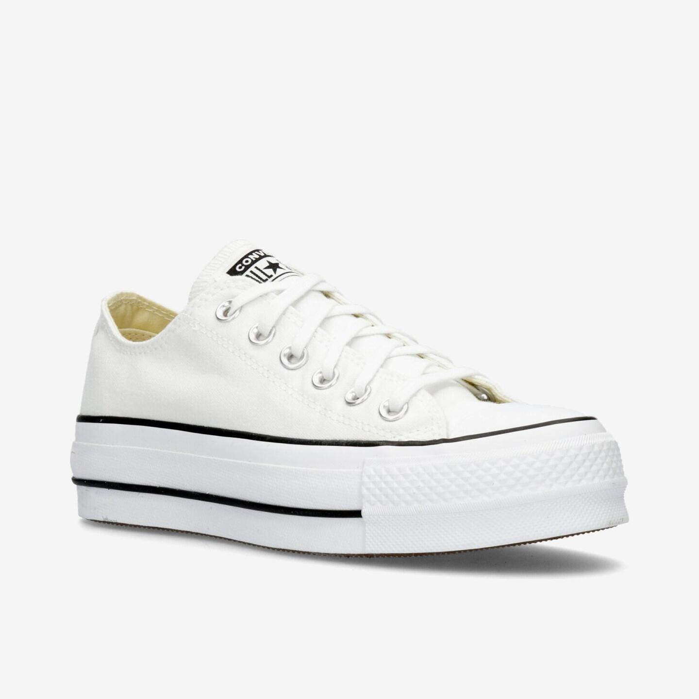 Converse Chuck Taylor All Star Blanco Zapatillas Plataforma Mujer Sprinter