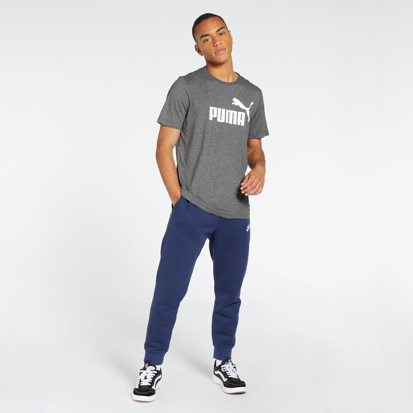 Puma Heather - negro - Camiseta Hombre