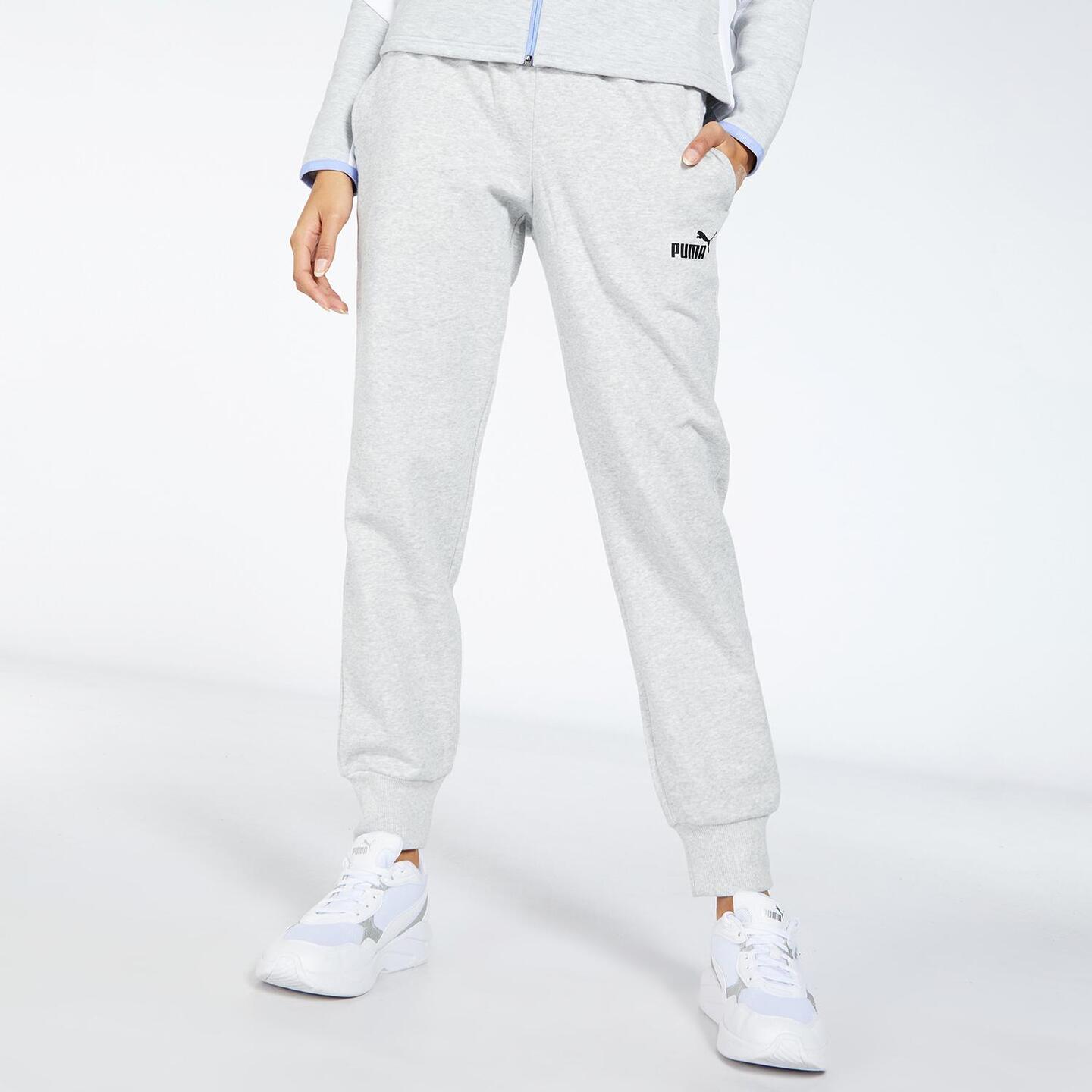 Puma Essentials Gris Pantalon Chandal Mujer Sprinter