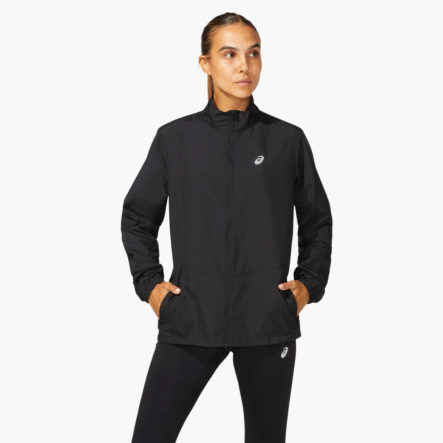 ASICS Core Negro Cortavientos Running Mujer Sprinter