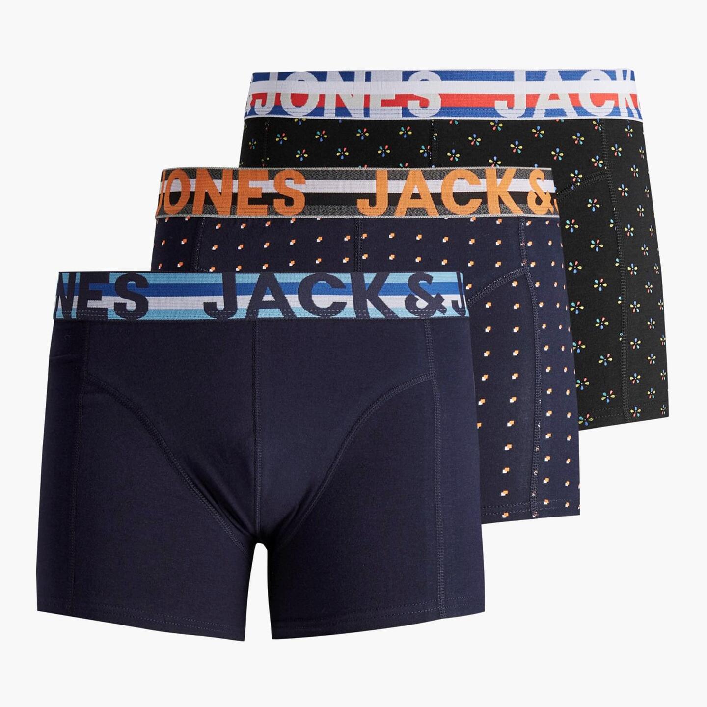 Jack Jones Trunk Marino Calzoncillos Hombre Sprinter Sprinter