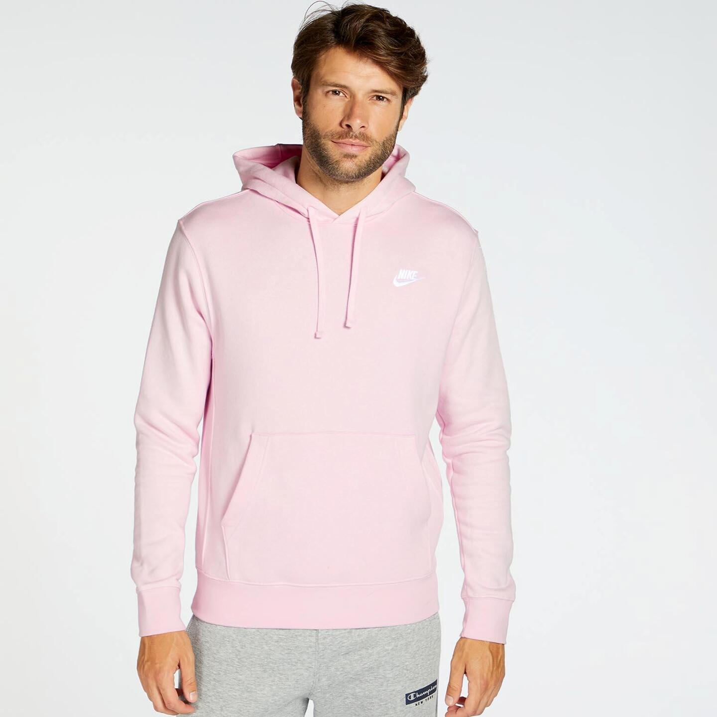 Sudadera nike rosa con capucha on sale