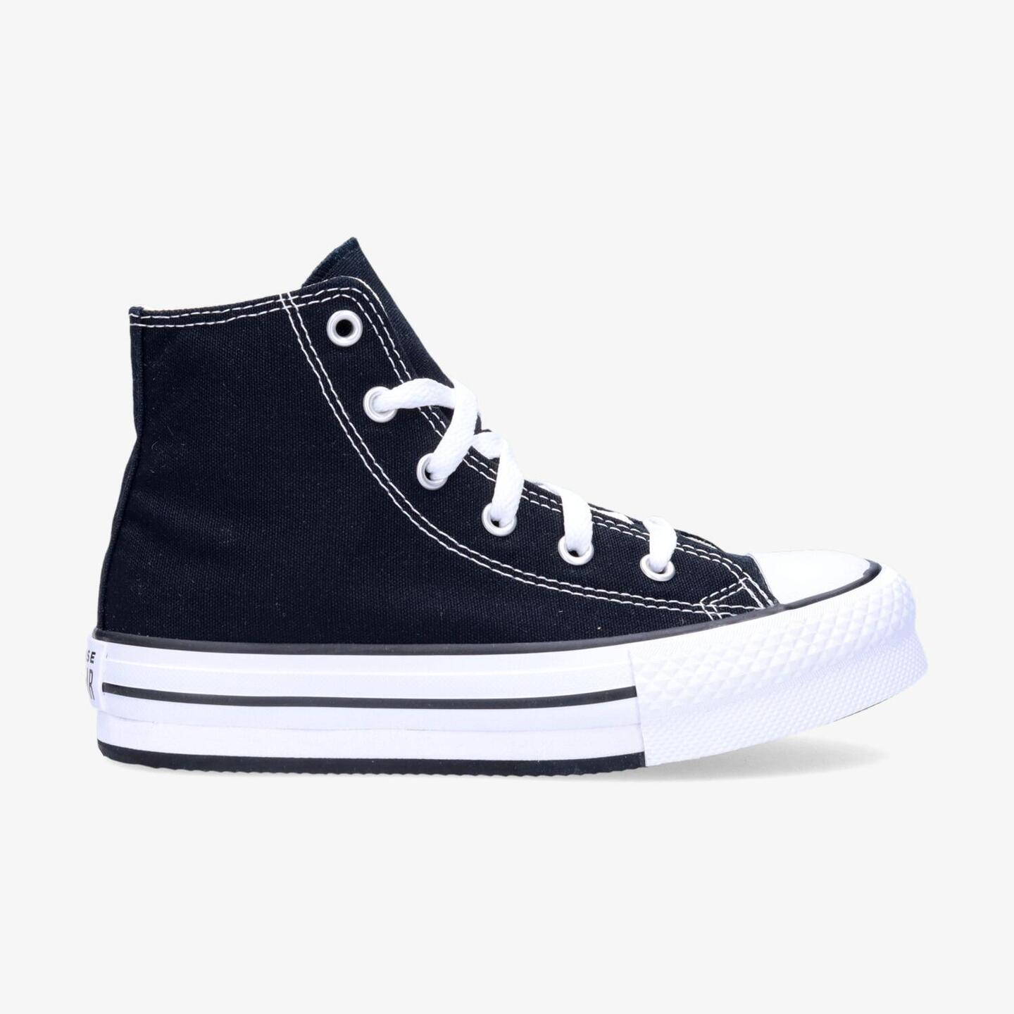 Converse bota negra niña sale