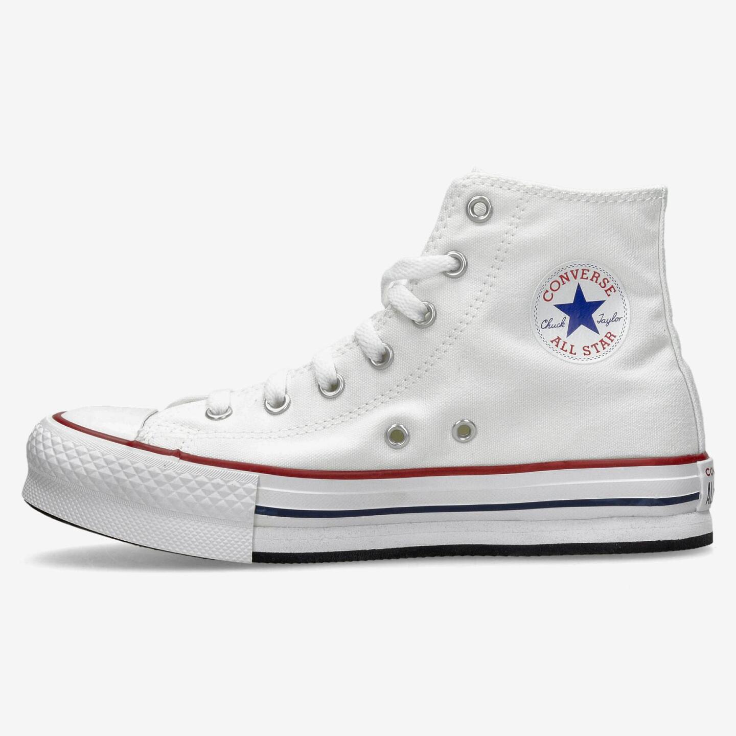 Converse Chuck Taylor All Star - blanco - Zapatillas Plataforma Niña