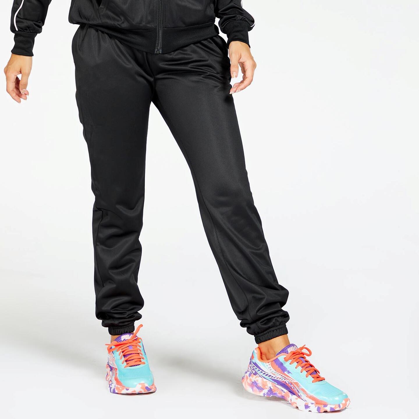 Up Basic Negro Chandal Mujer Sprinter