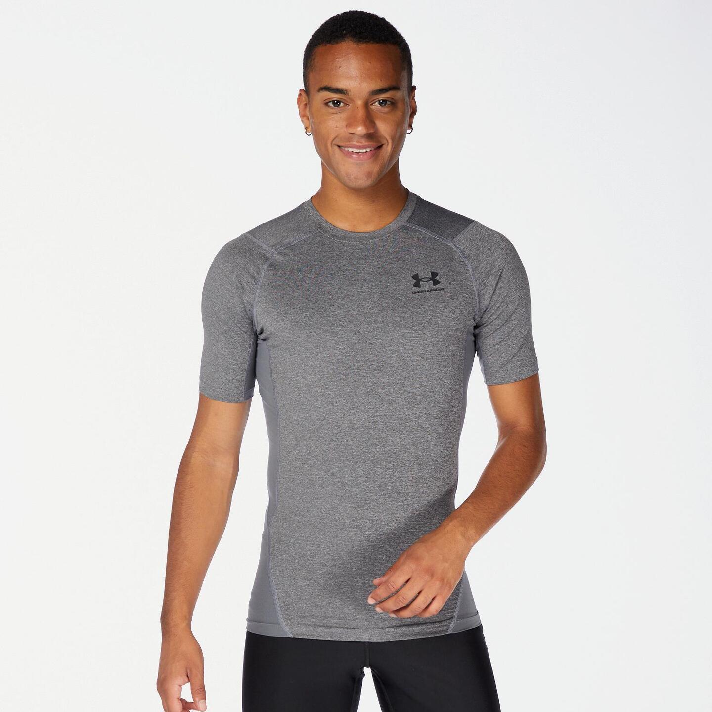 Under Armour Hg - gris - Camiseta Compresión Hombre