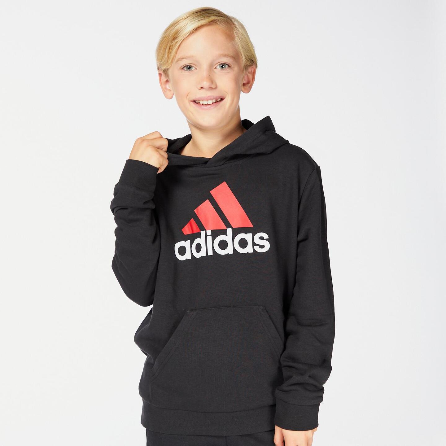 Sudadera adidas negro sale