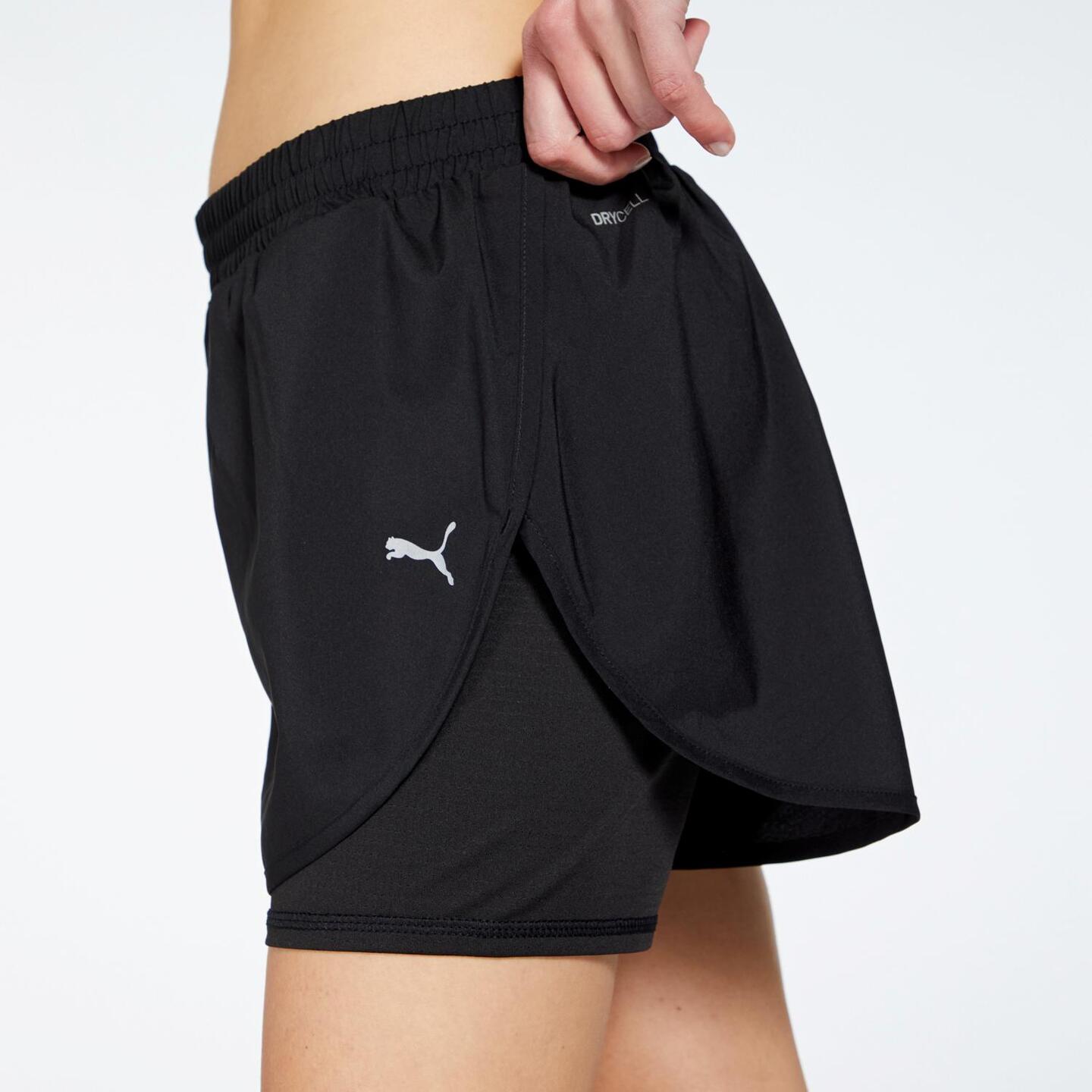 Puma Run - negro - Pantalón Running Mujer