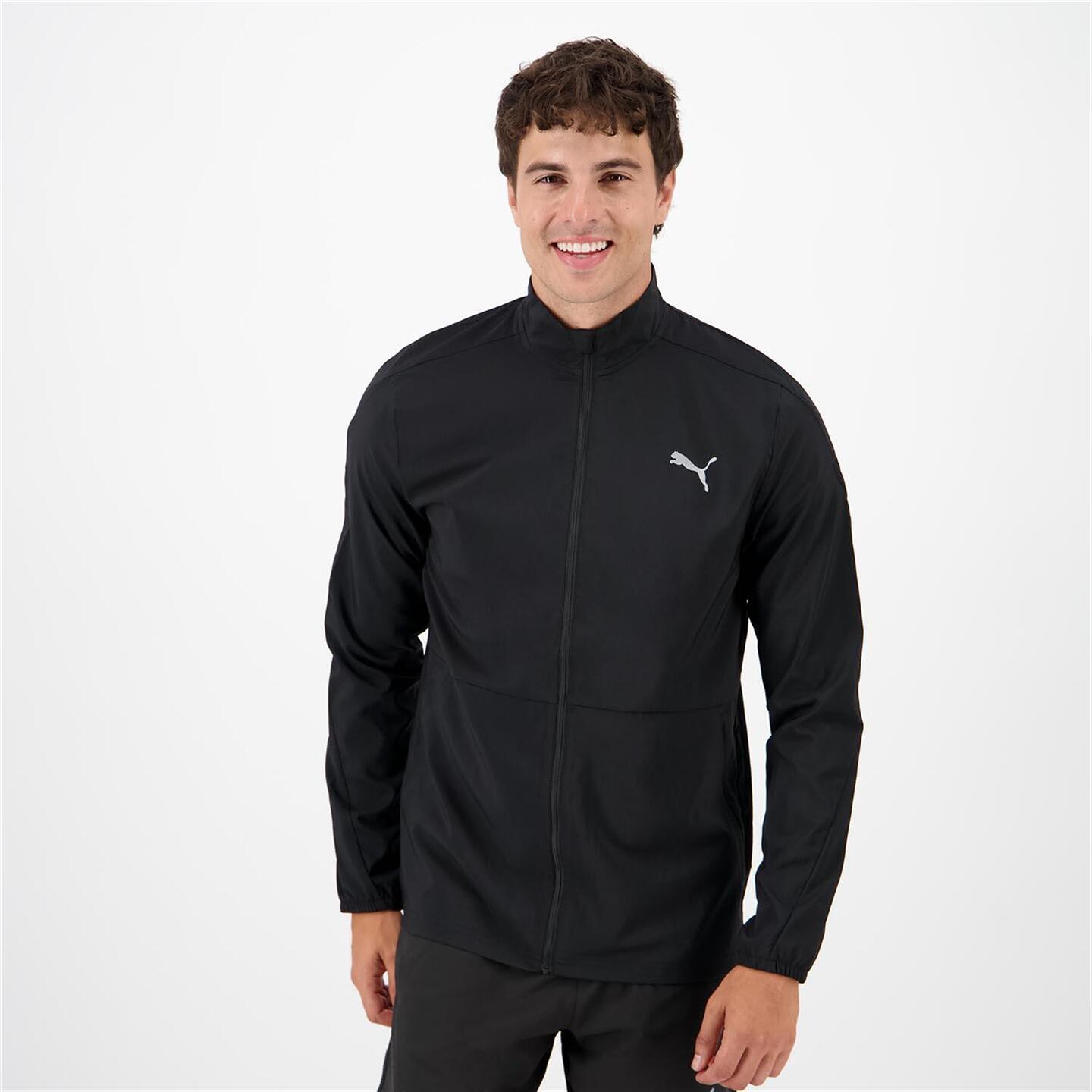 Cortavientos Running Puma Negro Cortavientos Hombre Sprinter