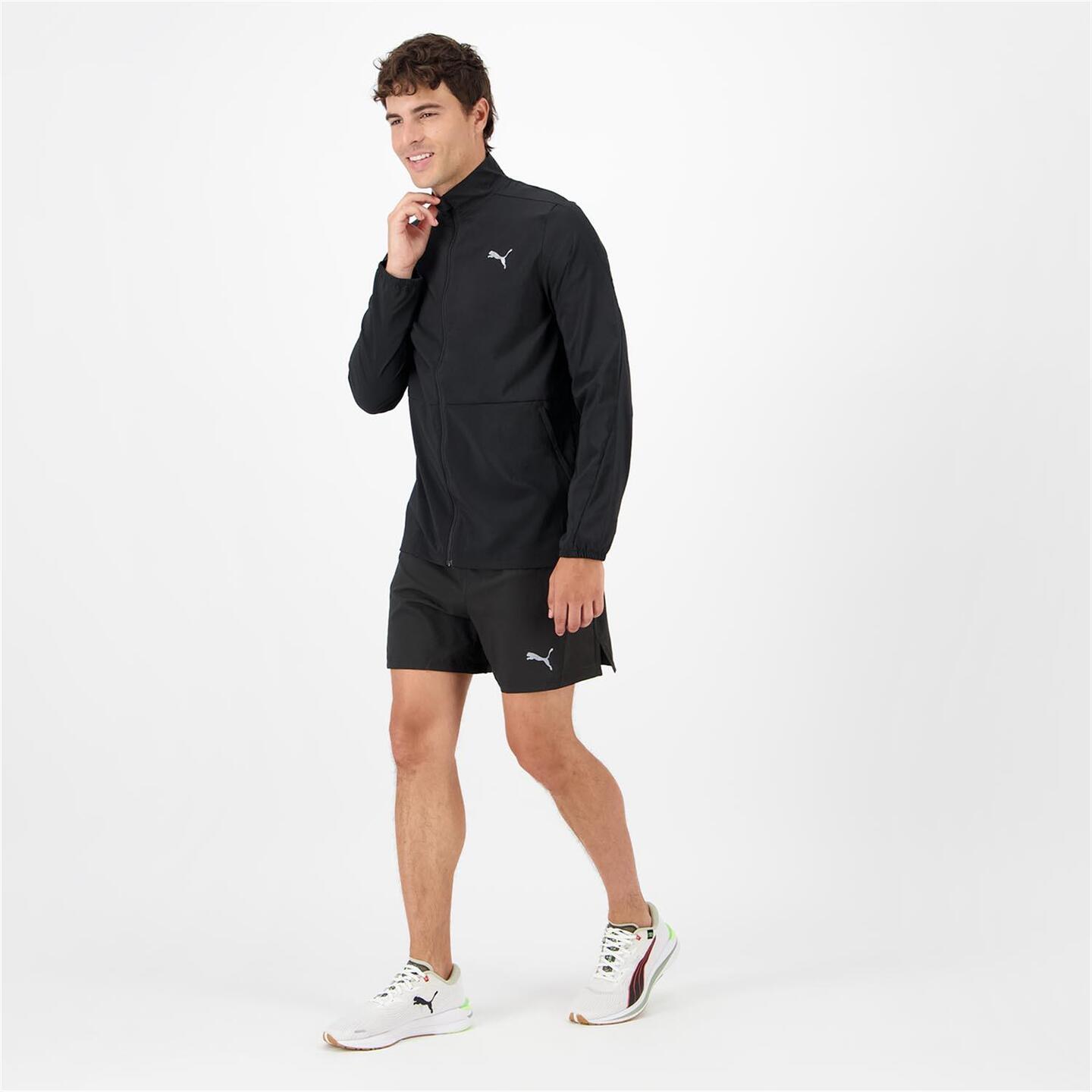 Corta-vento Running Puma - negro - Corta-Vento Homem