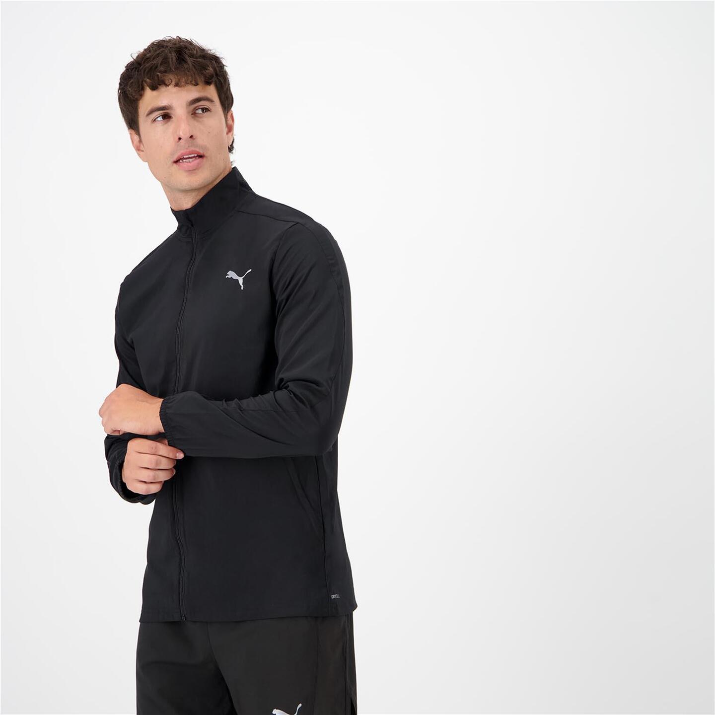 Corta-vento Running Puma - negro - Corta-Vento Homem