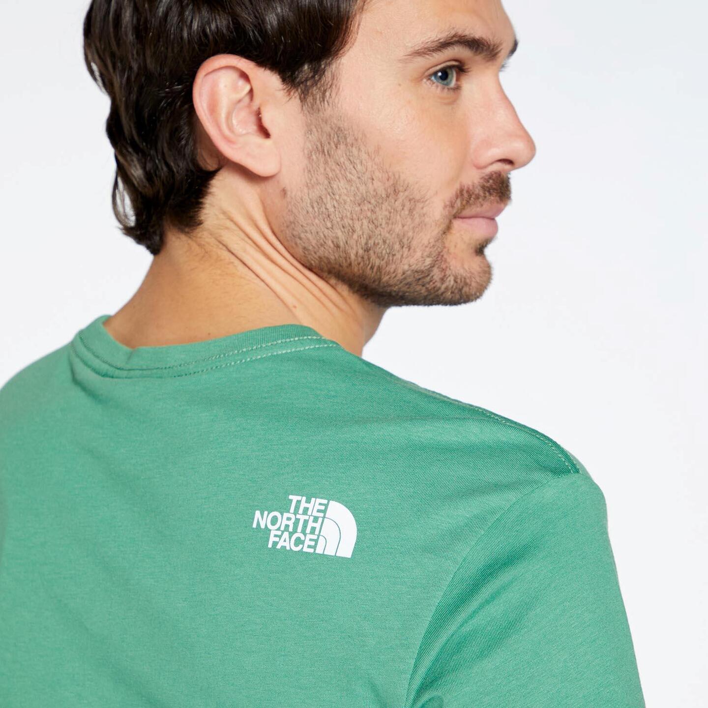 The North Face Never Stop Exploring - verde - T-shirt Montanha Homem