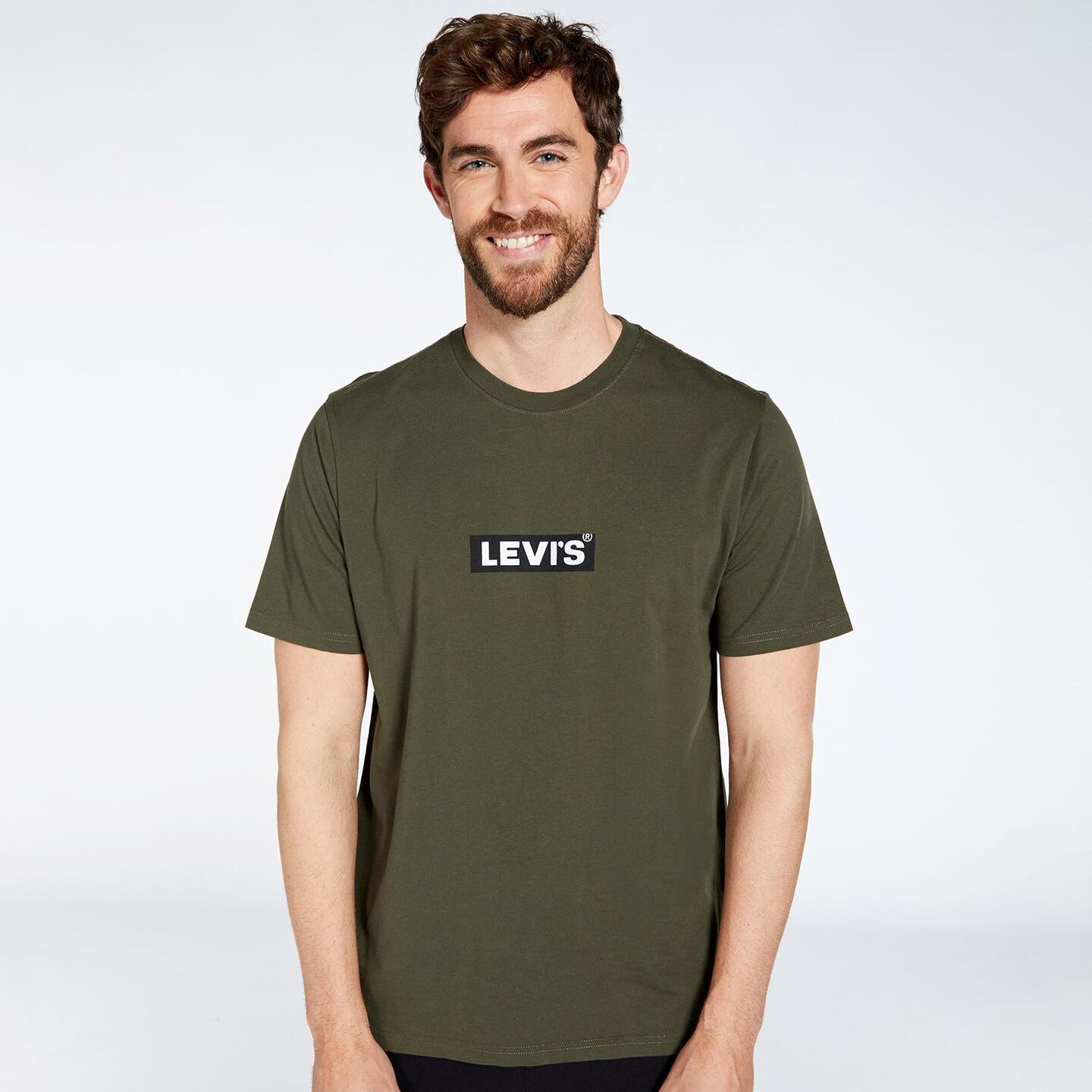 Levi s Relaxed Verde Camiseta Hombre Sprinter