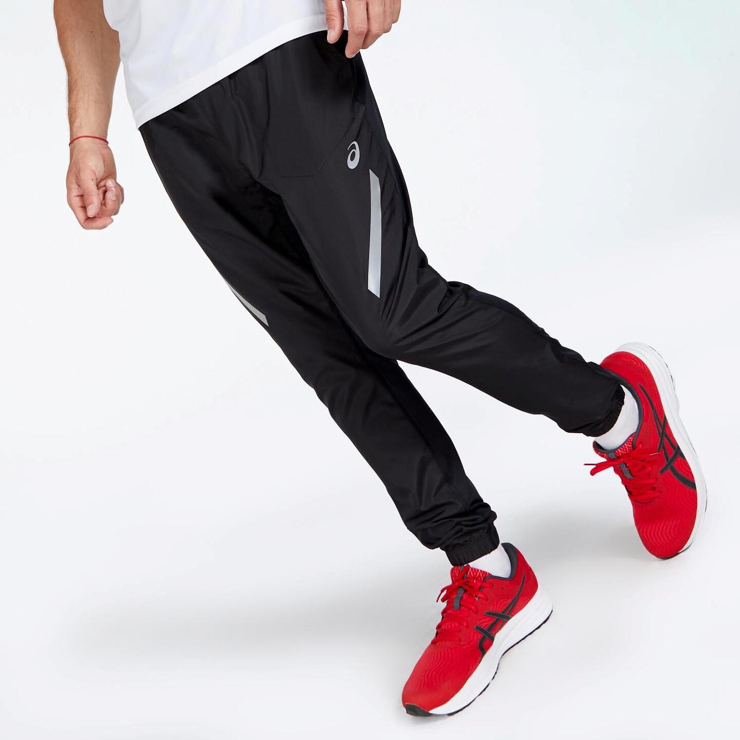 Asics Lite Show Negro Pantalon Running Hombre Sprinter