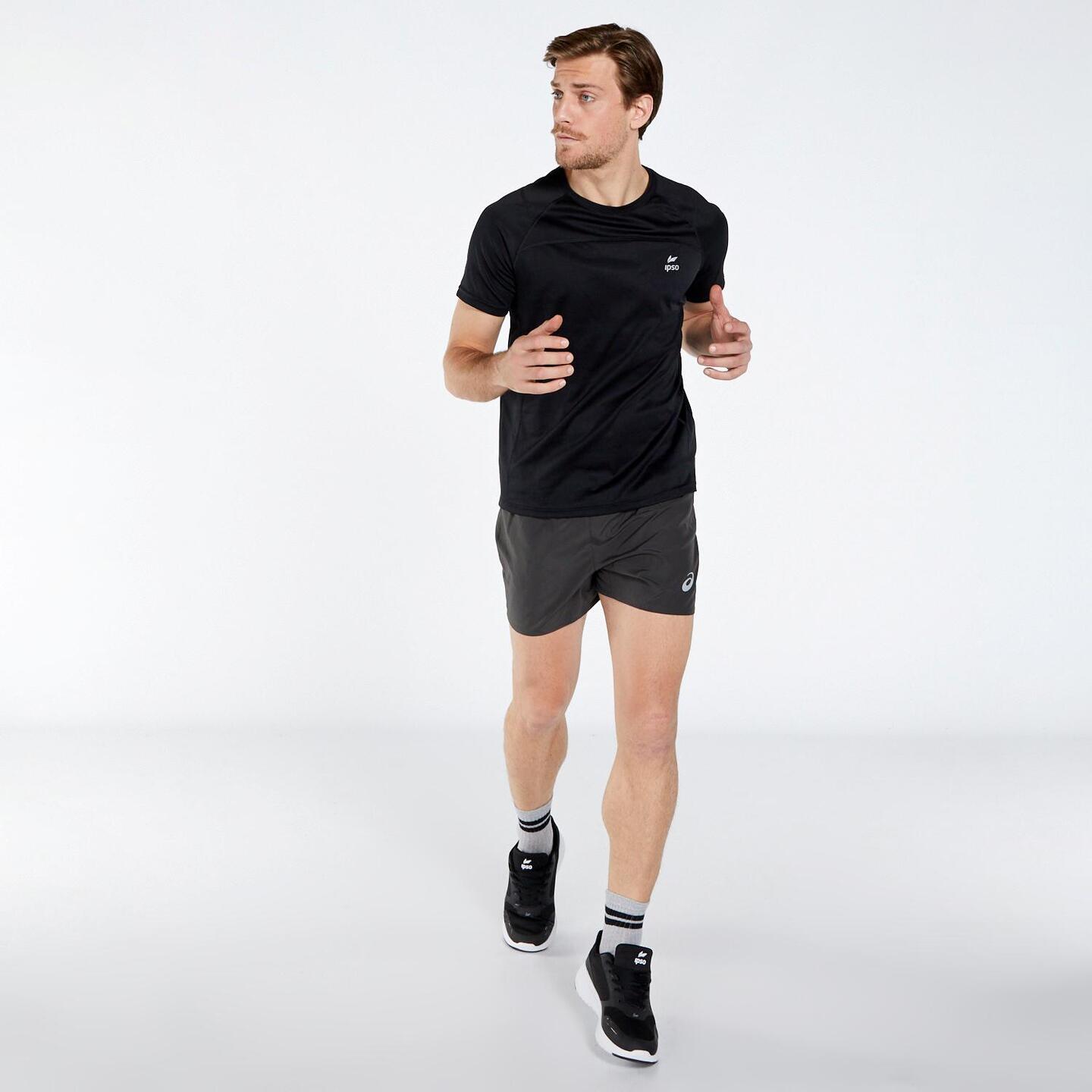 Asics Core Gris Pantalon Running Hombre Sprinter