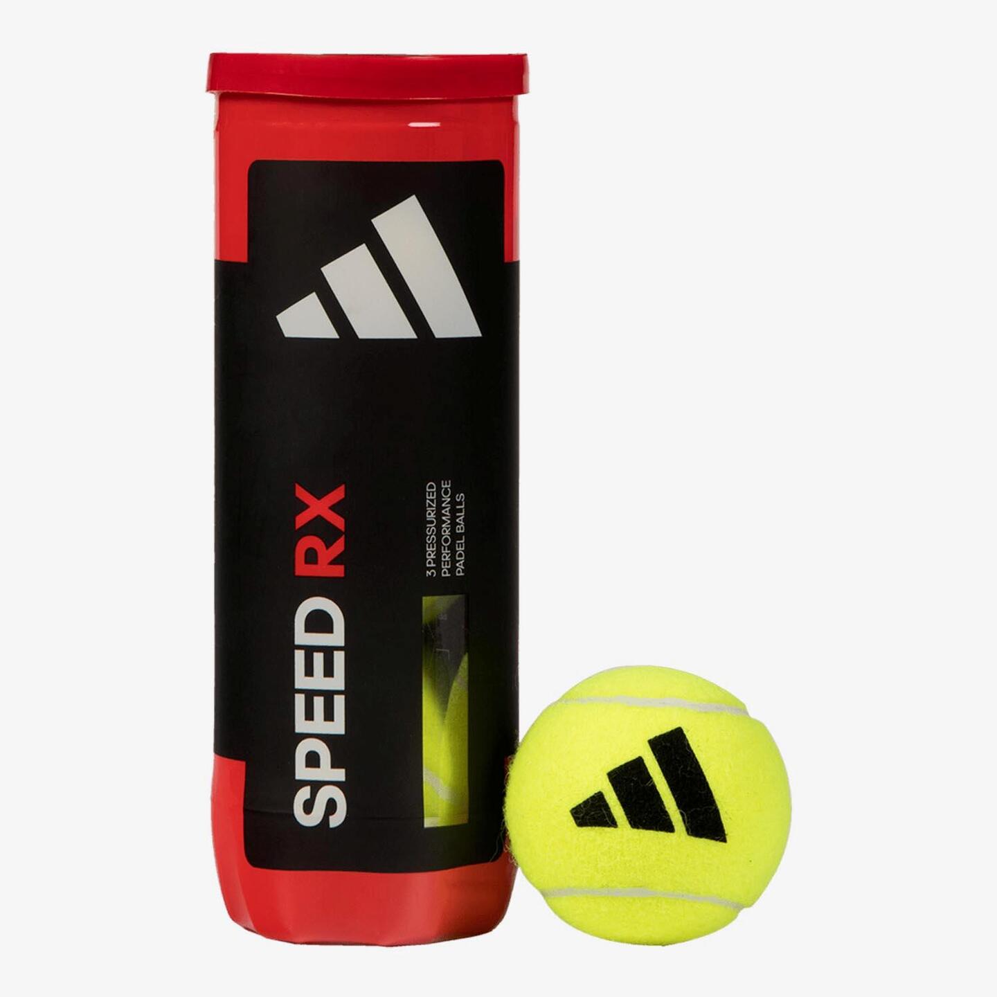 adidas Speed Rx - amarillo - Bote 3 Pelotas Pádel