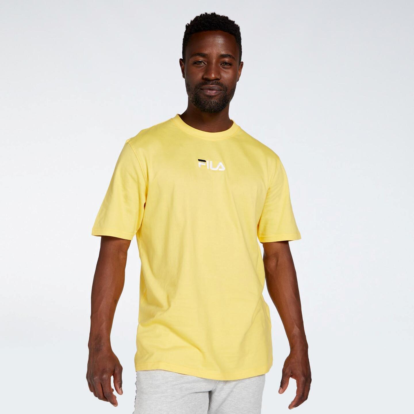 Fila Mitch - amarillo - Camiseta Hombre