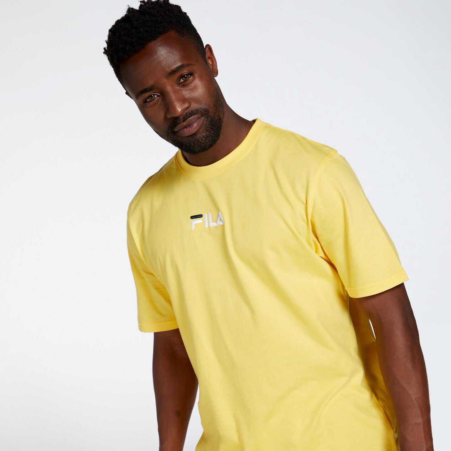 Fila Mitch - amarillo - Camiseta Hombre