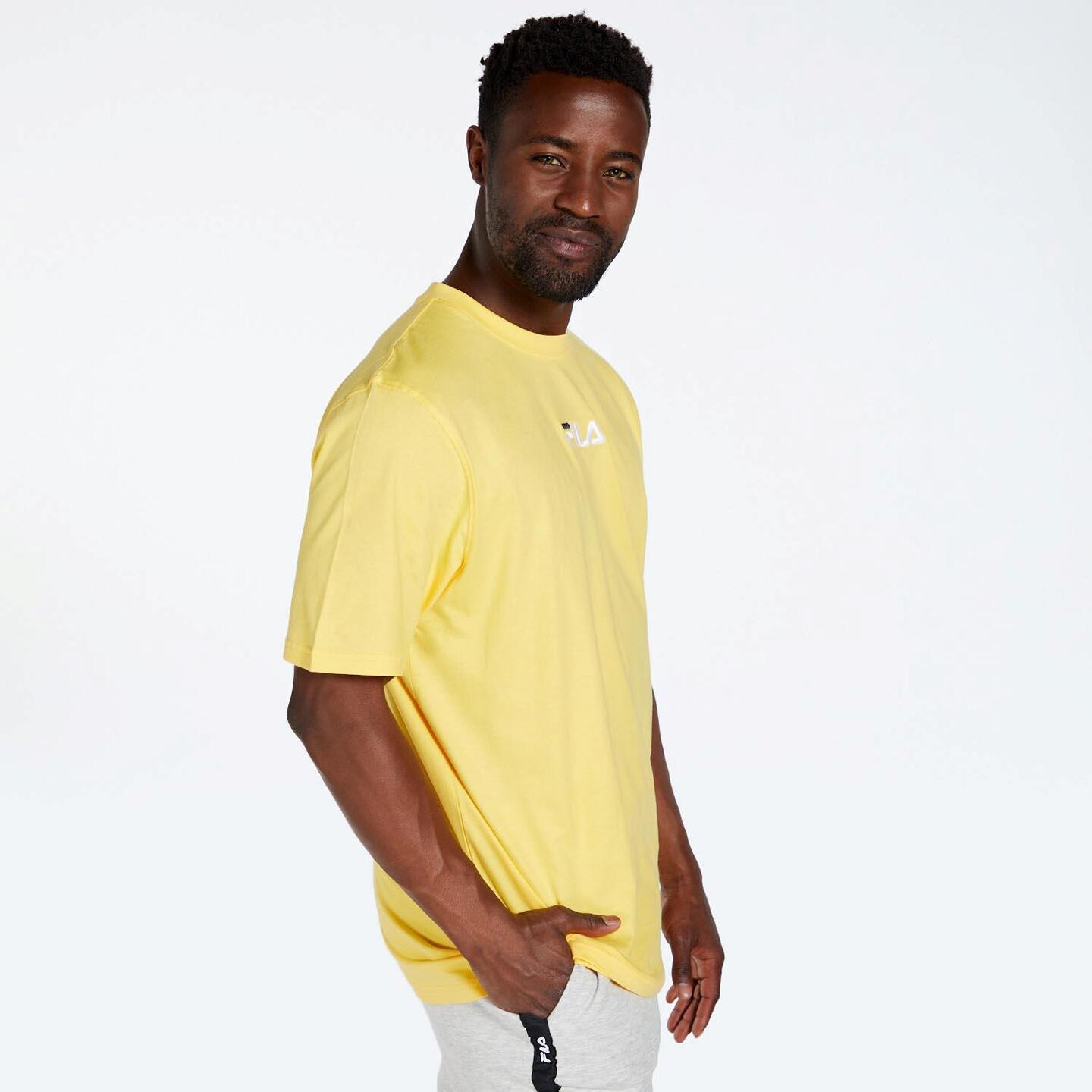 Fila Mitch - amarillo - Camiseta Hombre