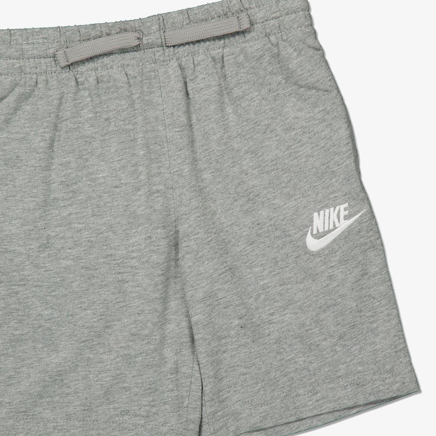 Pantalon corto nike gris shop