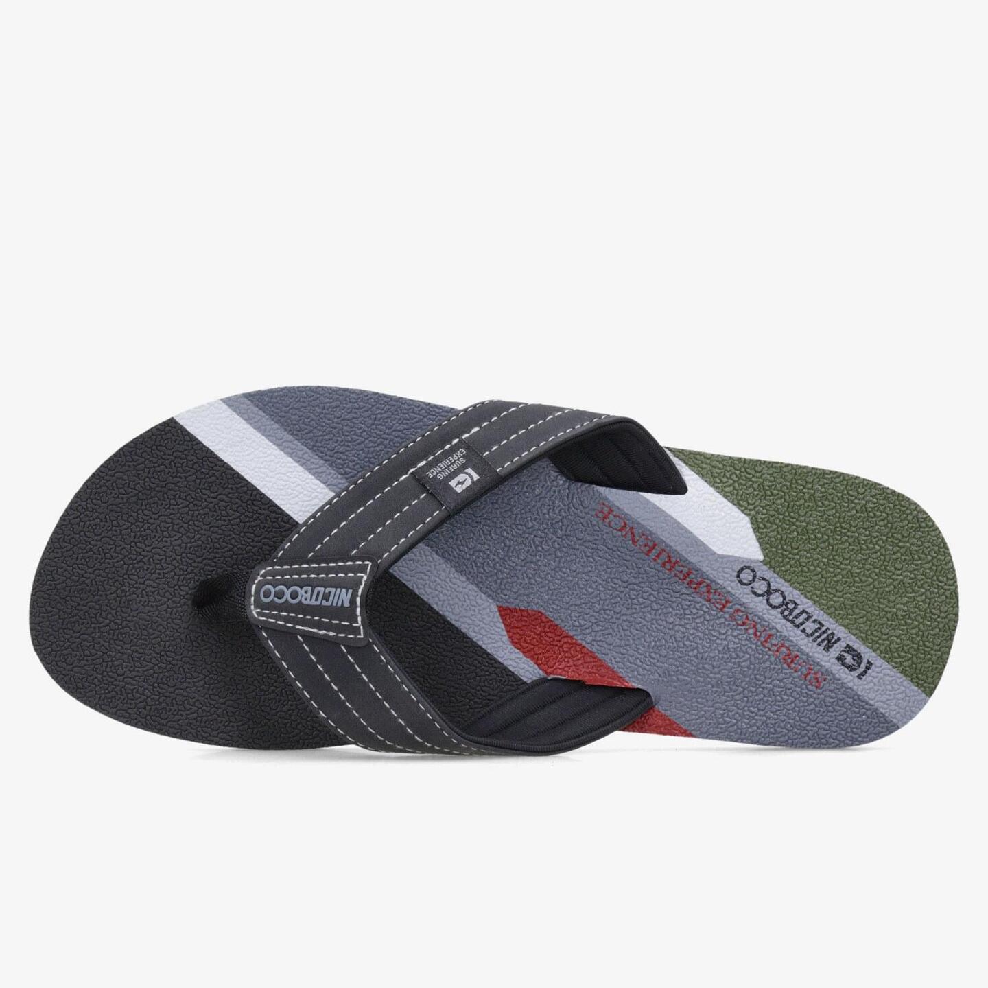 Nicoboco Piker - negro - Chanclas Dedo Hombre