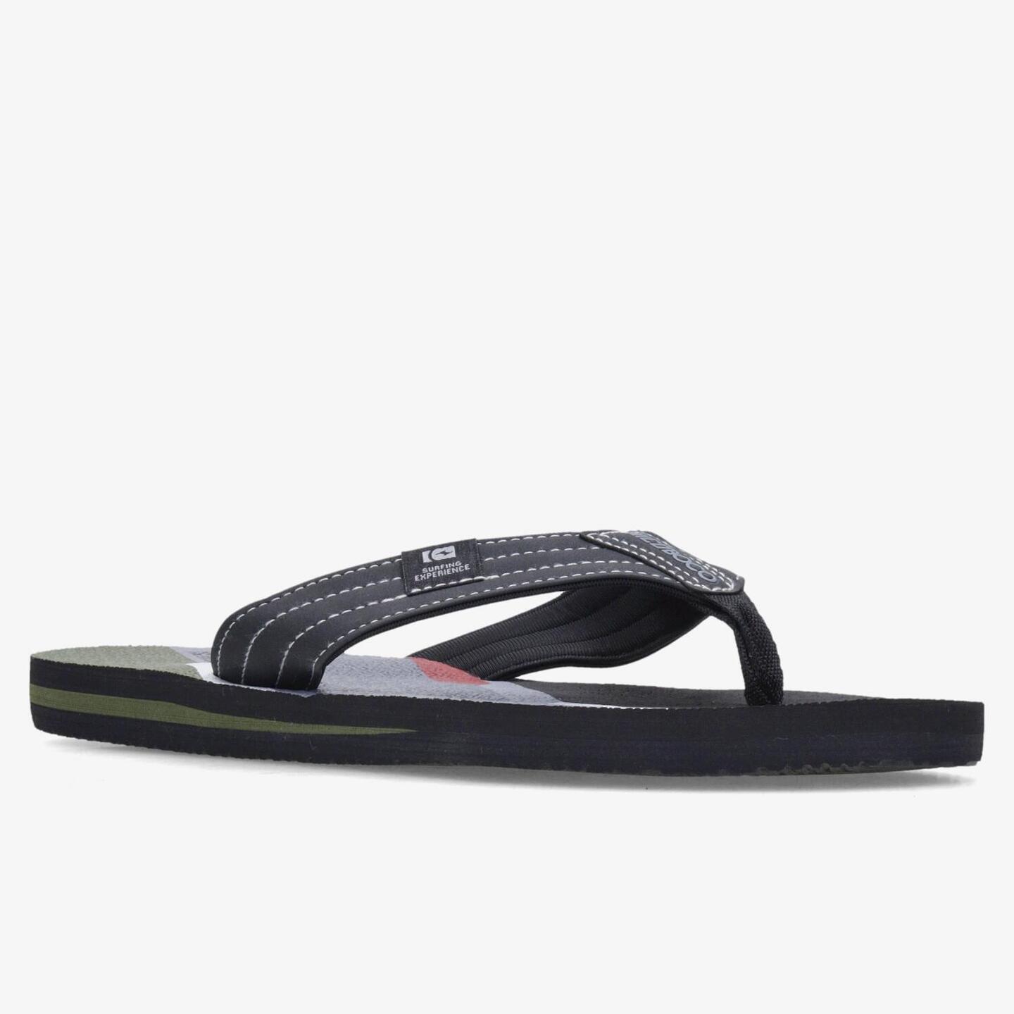 Nicoboco Piker - negro - Chanclas Dedo Hombre