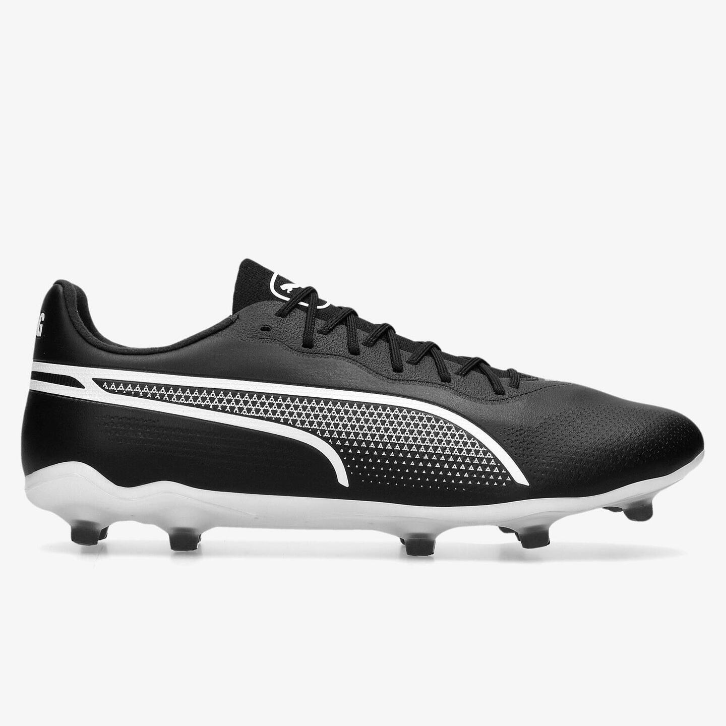 Puma King Pro Ag - negro - Botas Fútbol Hombre