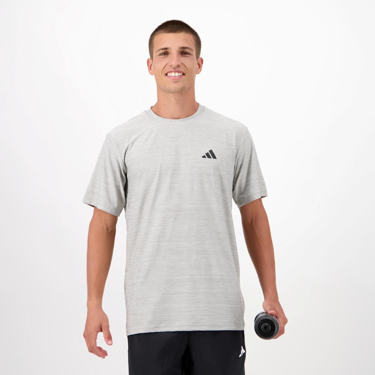 Camiseta adidas Gris Camiseta Running Hombre Sprinter