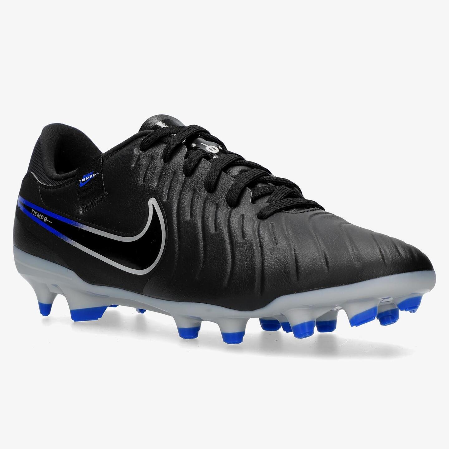 Nike Tiempo Mg Negro Botas Futbol Hombre Sprinter