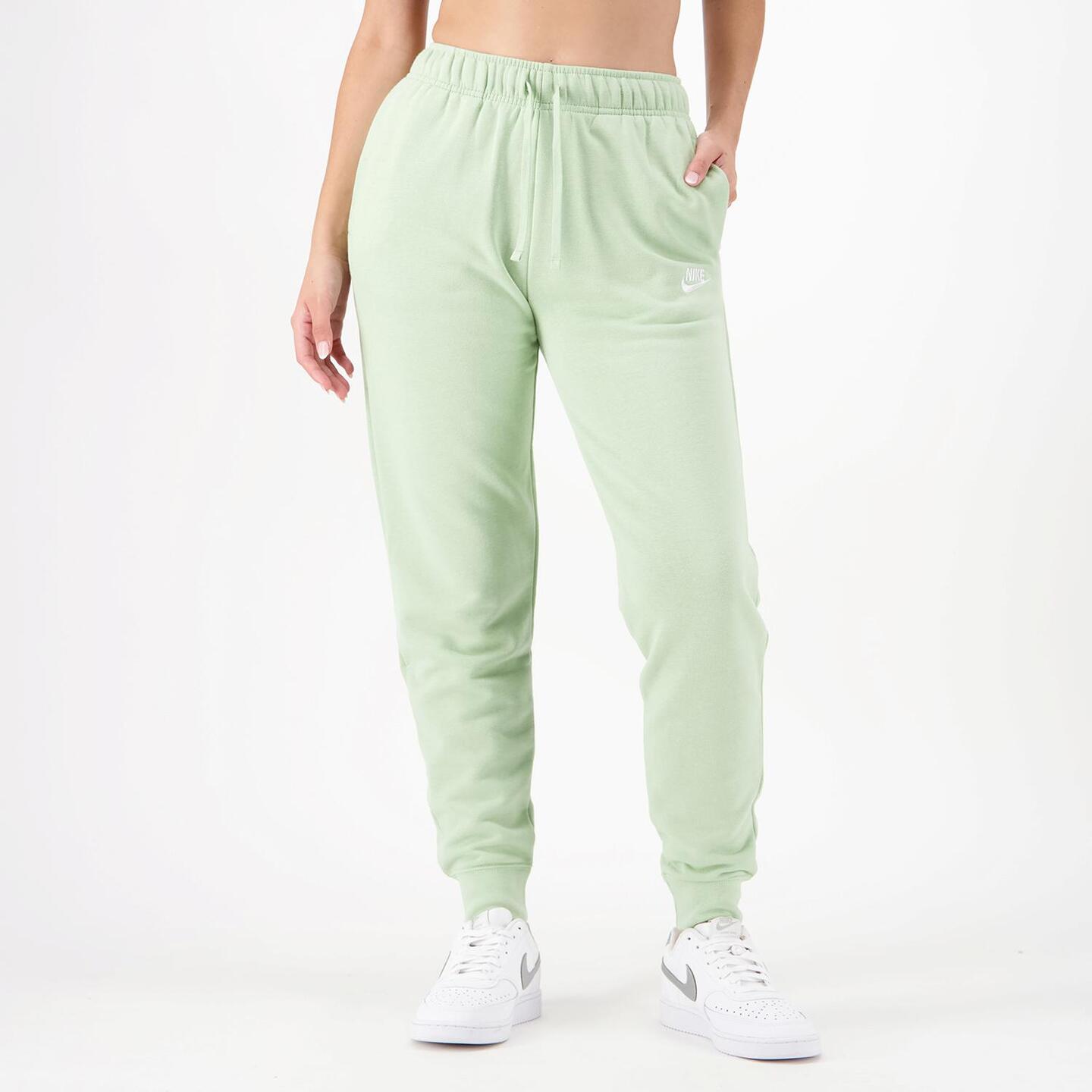 Nike Club Verde Pantalon Chandal Mujer Sprinter