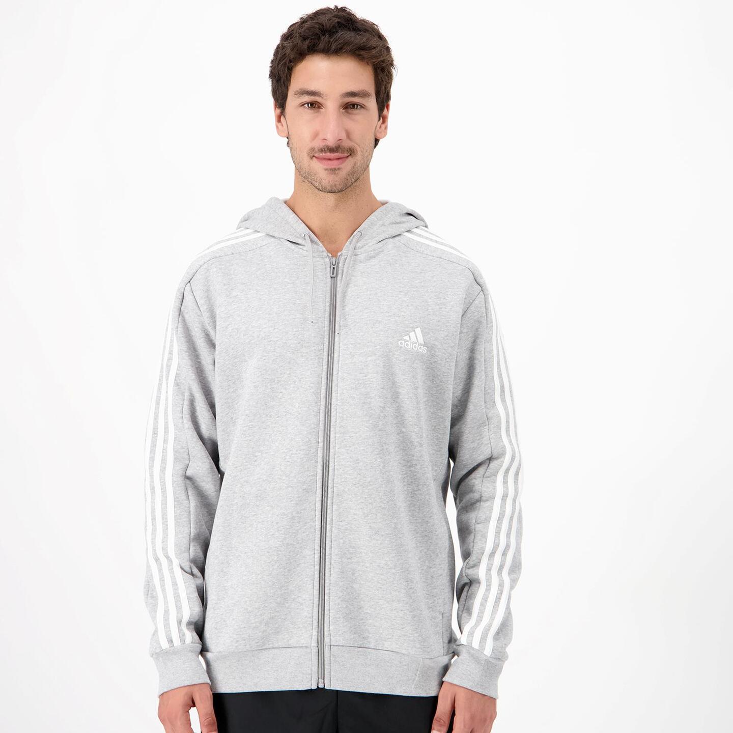 Sudaderas adidas hombre gris on sale