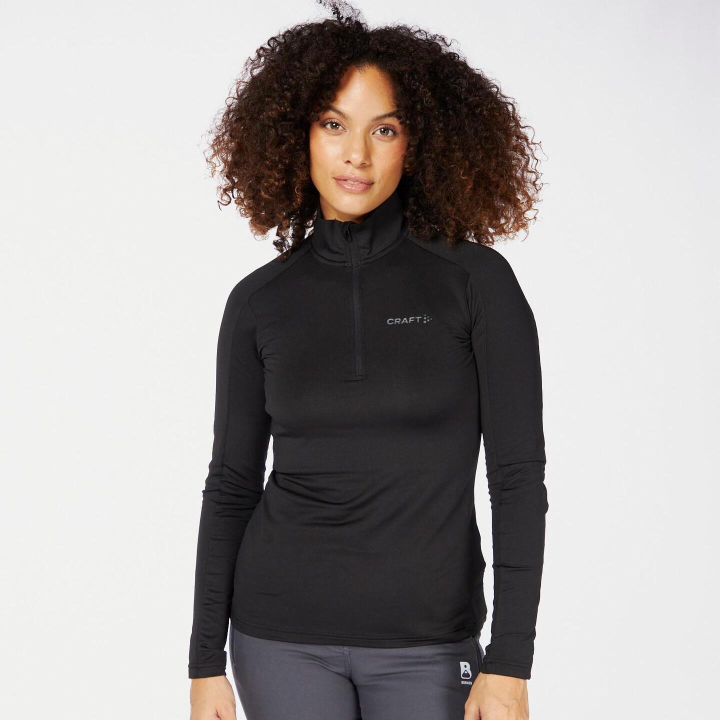 Craft Core Gain Negro Sudadera Termica Mujer Sprinter