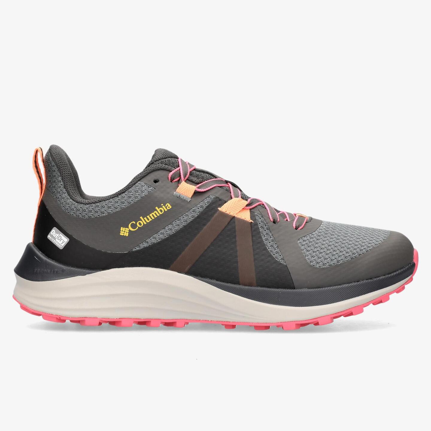 Columbia Escape Pursuit Gris Zapatillas Trail Mujer Sprinter MKP