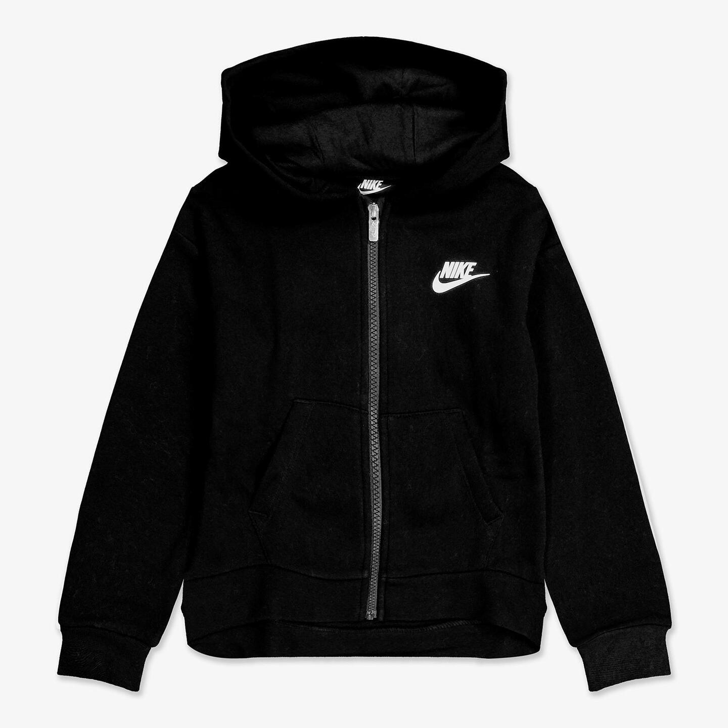 Sudadera nike negra y orders blanca