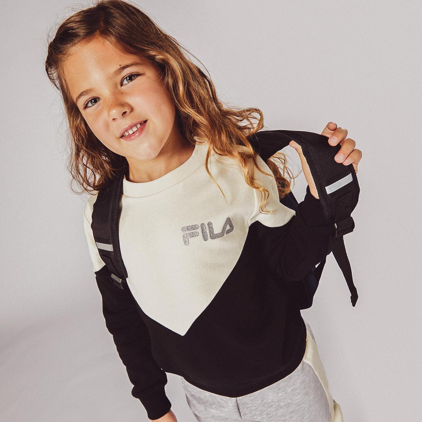 Fila Katie Blanco Sudadera Nina Sprinter